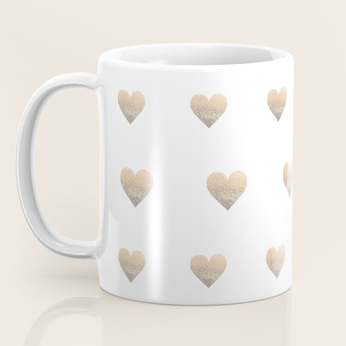GOLD HEART Coffee Mug Gallery Image 3