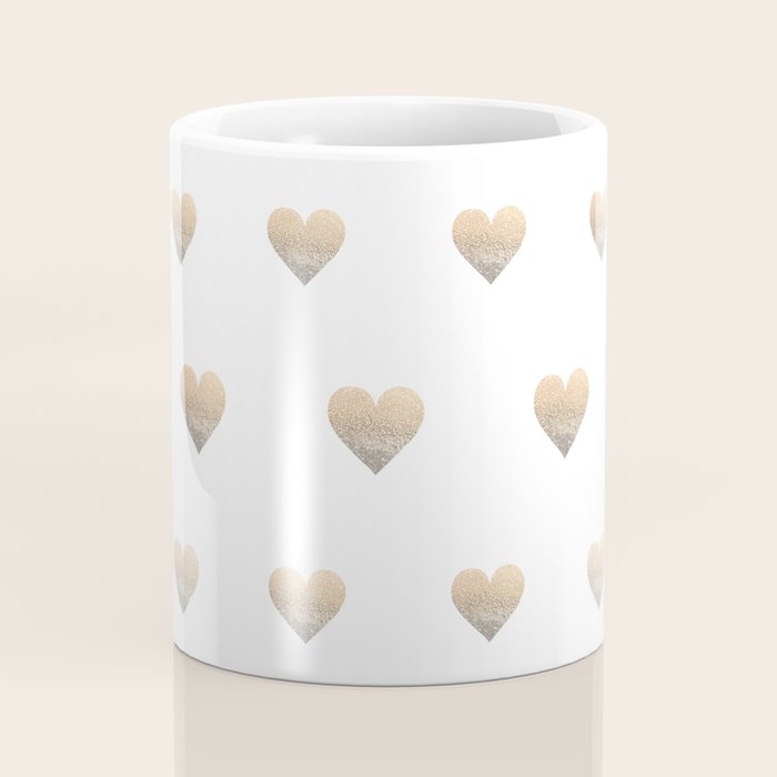 GOLD HEART Coffee Mug Gallery Image 4