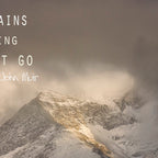 The Mountains are calling, and I must go.  John Muir. Vintage. Coffee Mug Gallery Image 2