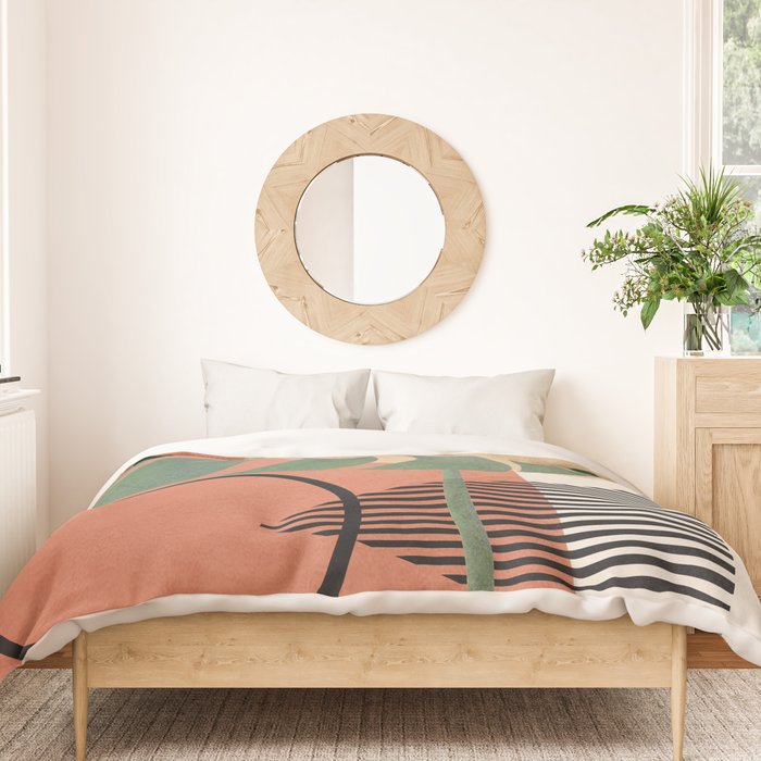 Nature Geometry I Duvet Cover Gallery Image 3