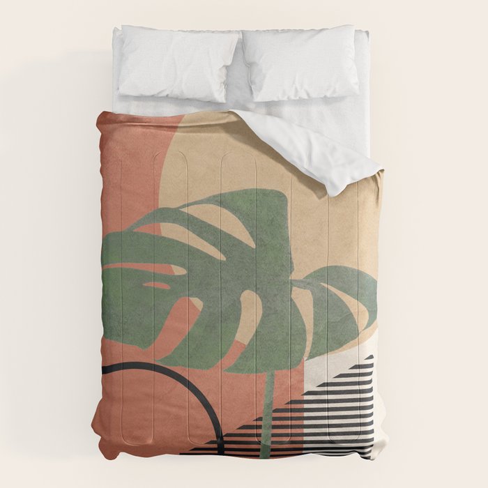 Nature Geometry I Comforter Gallery Image 6