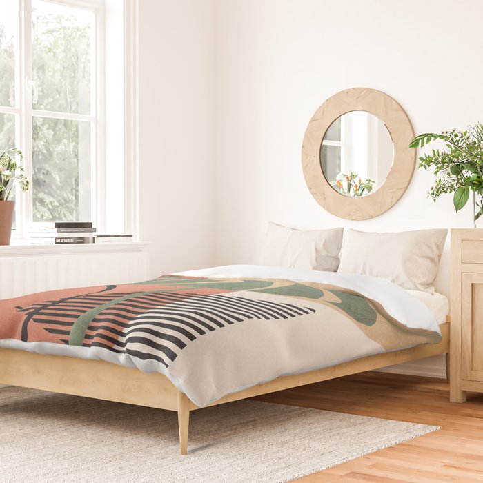 Nature Geometry I Duvet Cover Gallery Image 2