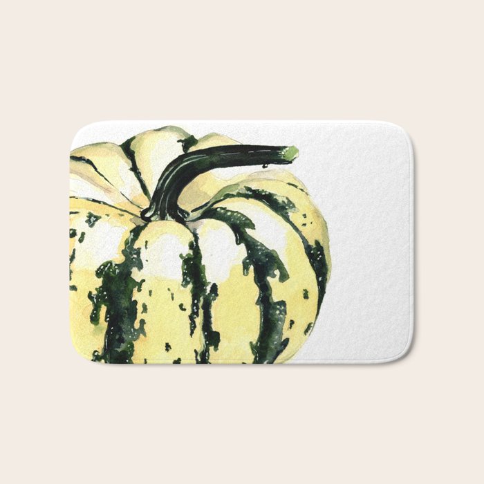 Fall Harvest Winter Squash Bath Mat Gallery Image 1