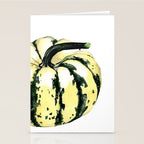 Fall Harvest Winter Squash Stationery Card Gallery Image 2