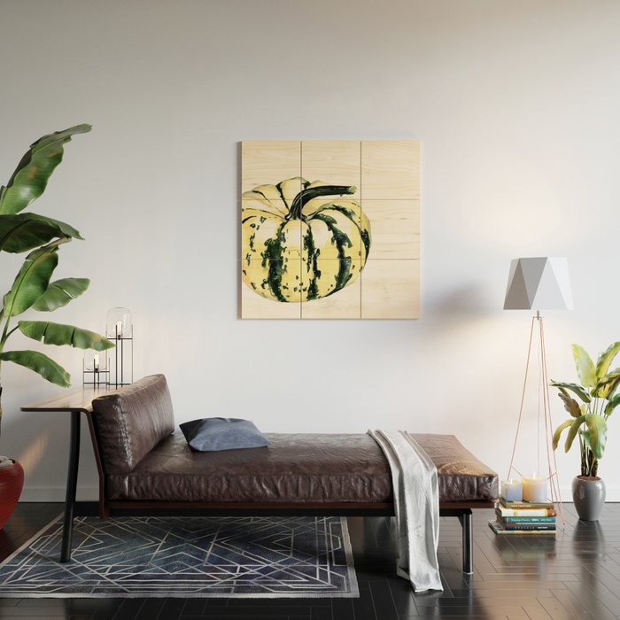 Fall Harvest Winter Squash Wood Wall Art Gallery Image 2
