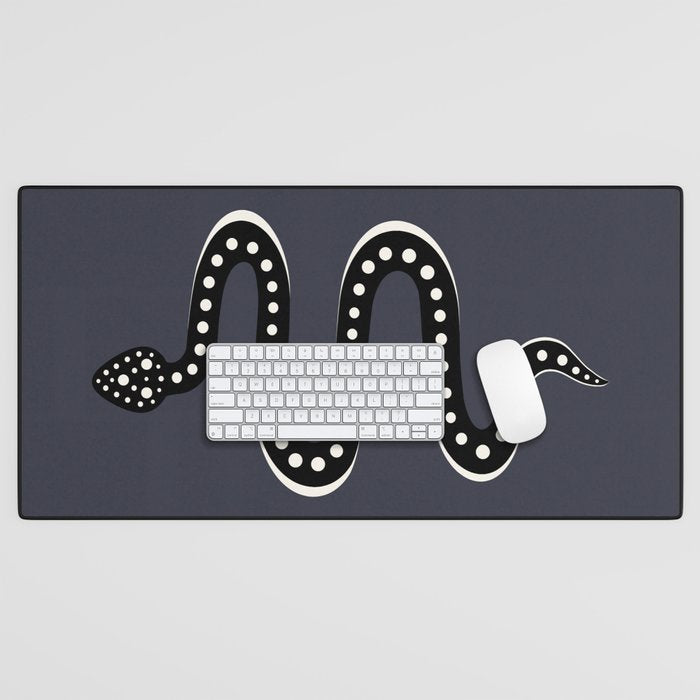 Minimal Snake XXVII Desk Mat Gallery Image 1