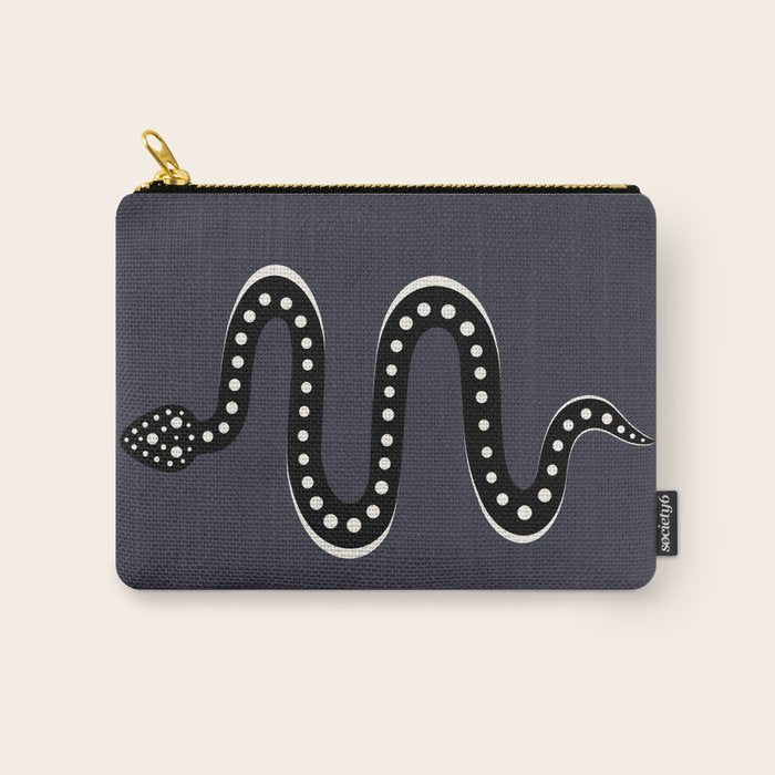 Minimal Snake XXVII Carry All Pouch Gallery Image 1
