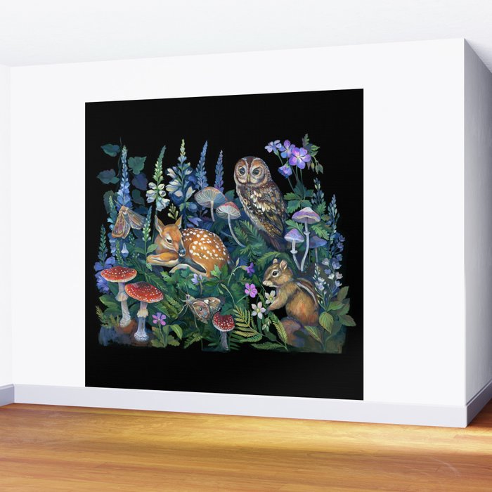 Enchanted Forest Wall Mural Gallery Image 2