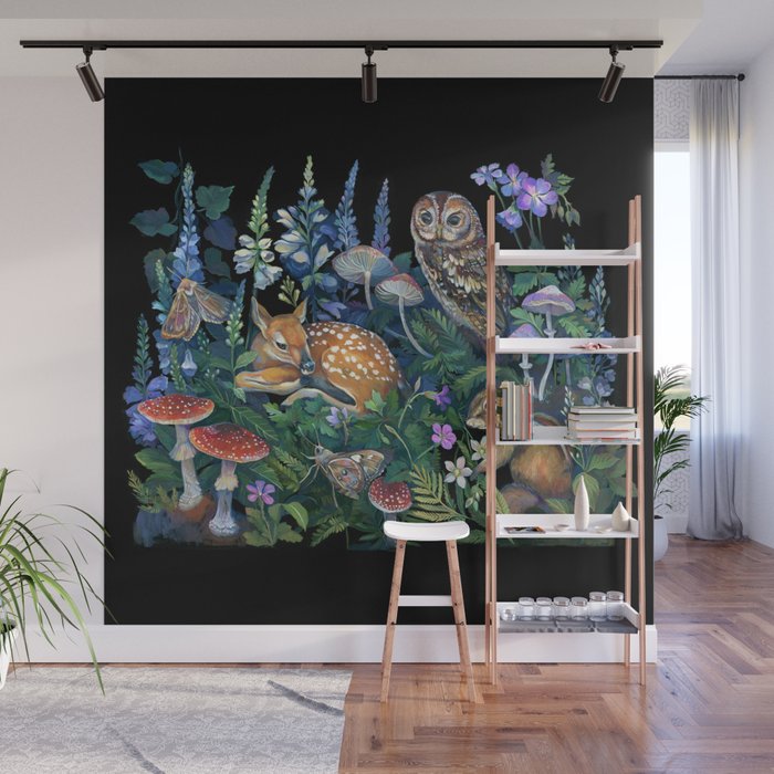 Enchanted Forest Wall Mural Gallery Image 1