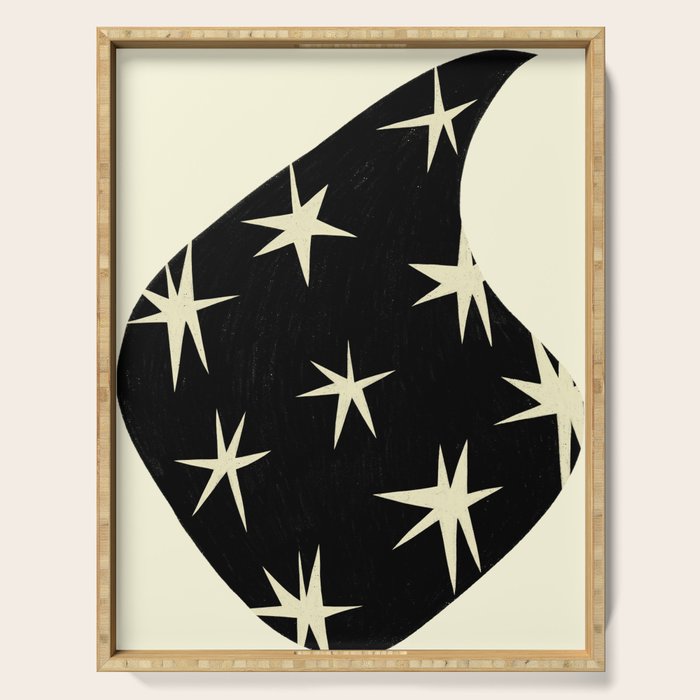 Abstract029 Serving Tray Gallery Image 1