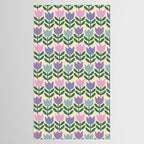 Tulip - Pastel Floral Pattern Tablecloth Gallery Image 2