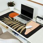 Tropical Leaf- Abstract Art 9/1 Desk Mat Gallery Image 2