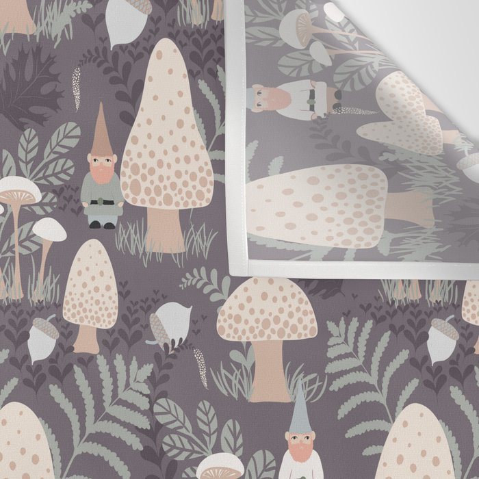 Forest Gnomes Wall Tapestry Gallery Image 3