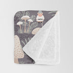 Forest Gnomes Throw Blanket Gallery Image 3