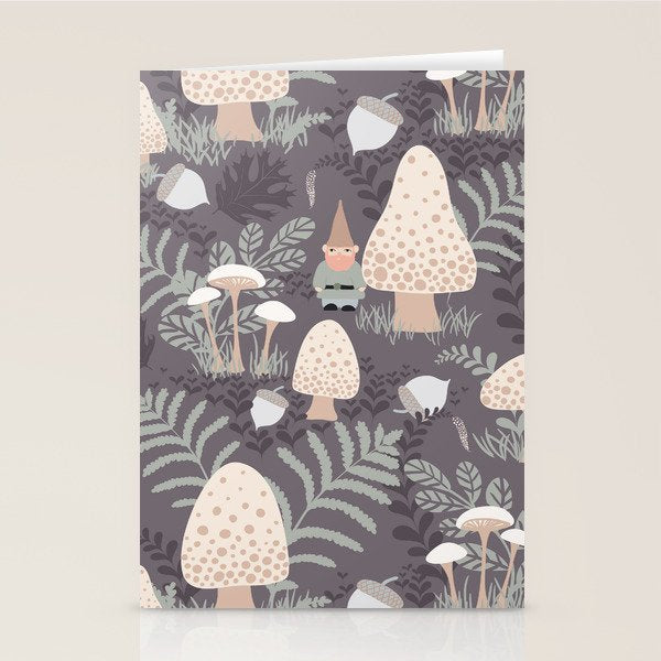 Forest Gnomes Stationery Card Gallery Image 2