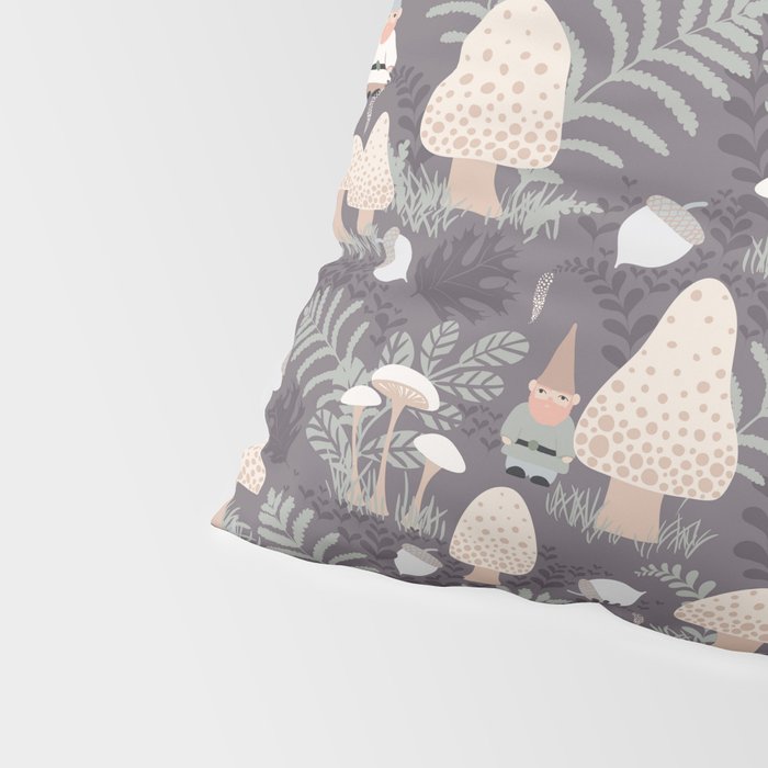 Forest Gnomes Pillow Sham Gallery Image 4