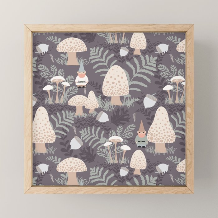 Forest Gnomes Mini Art Print Gallery Image 1