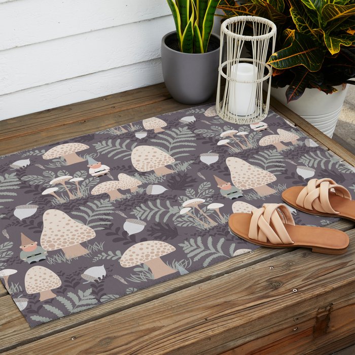 Forest Gnomes Outdoor Rug Gallery Image 2