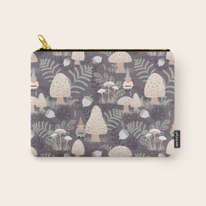 Forest Gnomes Carry All Pouch Gallery Image 1