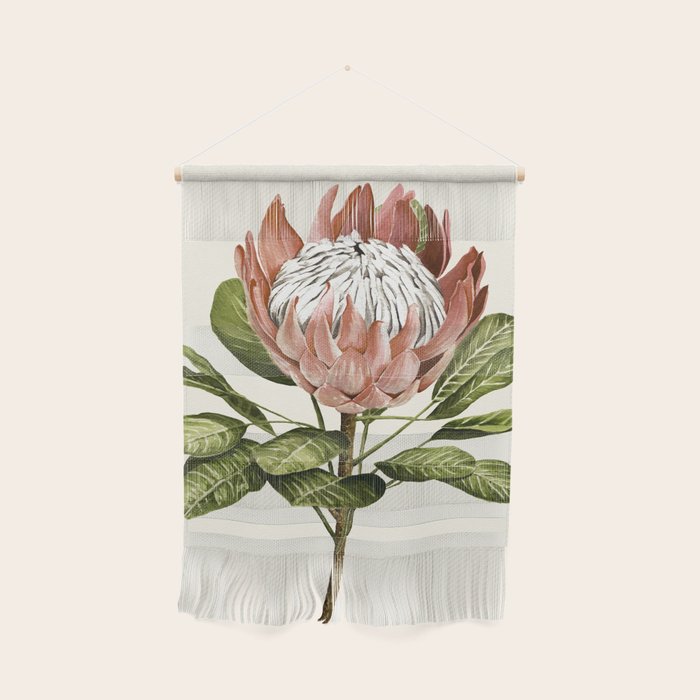 protea plant #watercolor Wall Hanging Gallery Image 1
