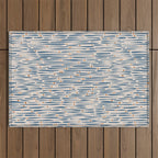 Simple Hand Drawn Pattern #15 Outdoor Rug Gallery Image 1