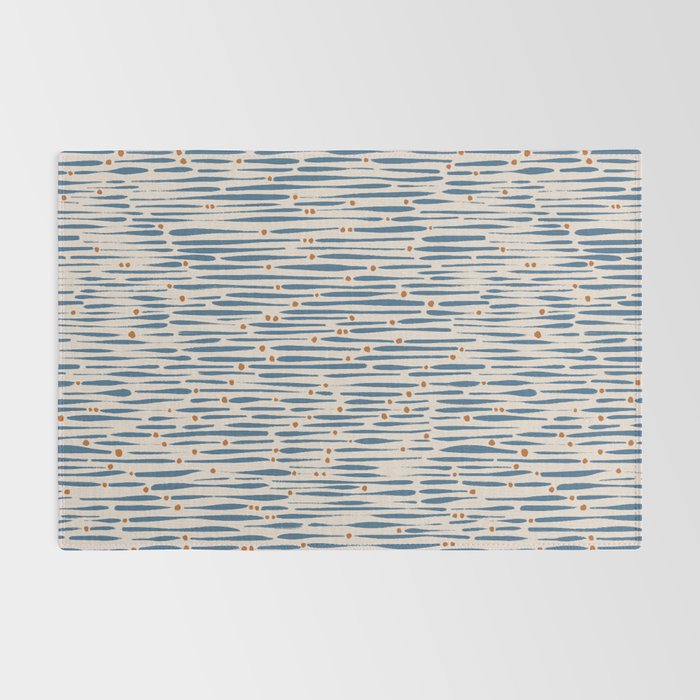 Simple Hand Drawn Pattern #15 Rug Gallery Image 2