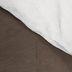 Coffee Brown Solid Color Comforter Gallery Image 4
