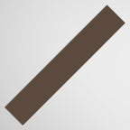 Coffee Brown Solid Color Table Runner Gallery Image 3