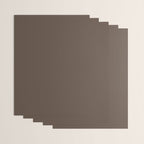 Coffee Brown Solid Color Wrapping Paper Gallery Image 3