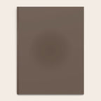 Coffee Brown Solid Color Notebook Gallery Image 4