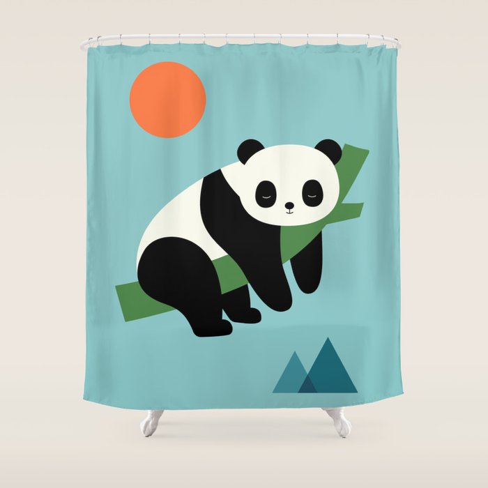Mellow Time Shower Curtain Gallery Image 1