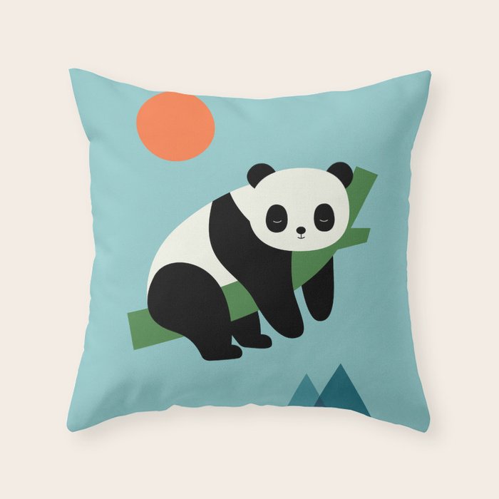 Mellow Time Throw Pillow Gallery Image 1