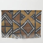 African Pattern - African Mudcloth Design Wall Hanging Gallery Image 1