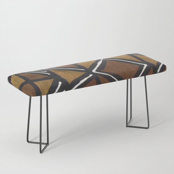 African Pattern - African Mudcloth Design Bench Gallery Image 1