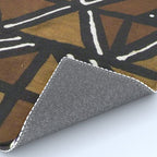 African Pattern - African Mudcloth Design Rug Gallery Image 4
