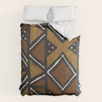 African Pattern - African Mudcloth Design Duvet Cover Gallery Image 6