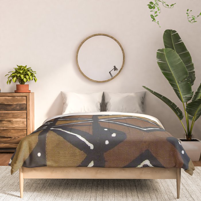 African Pattern - African Mudcloth Design Comforter Gallery Image 3