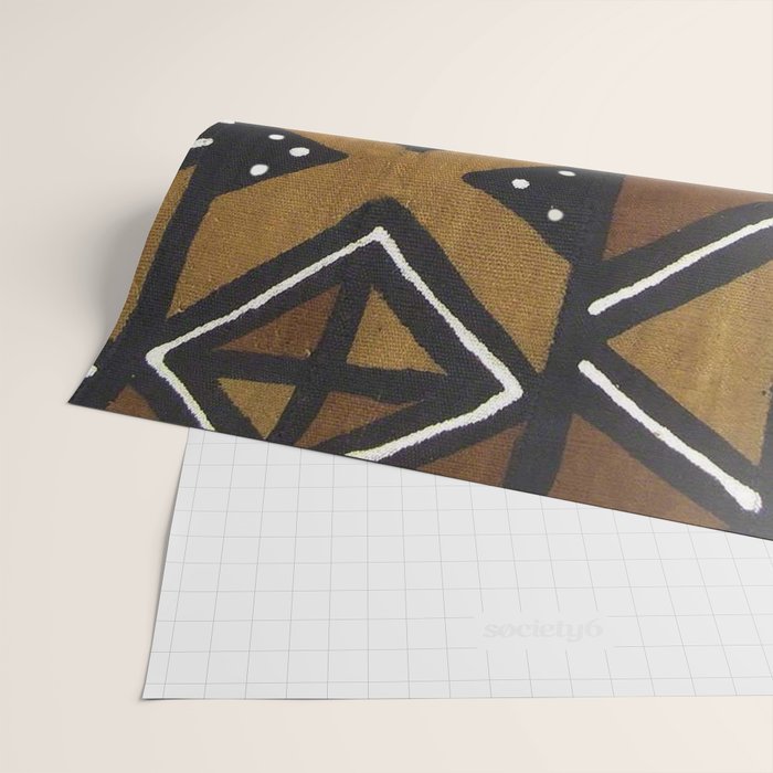 African Pattern - African Mudcloth Design Wrapping Paper Gallery Image 2