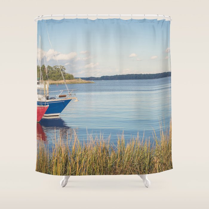 Morning on Chesapeake Bay, No. 2 Shower Curtain Gallery Image 1