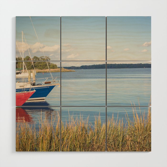 Morning on Chesapeake Bay, No. 2 Wood Wall Art Gallery Image 1