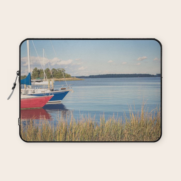 Morning on Chesapeake Bay, No. 2 Laptop Sleeve Gallery Image 1