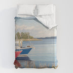 Morning on Chesapeake Bay, No. 2 Duvet Cover Gallery Image 6