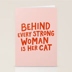Behind Every Strong Woman Stationery Card Gallery Image 2