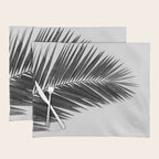 Palm Leaf Black & White I Placemat Gallery Image 1