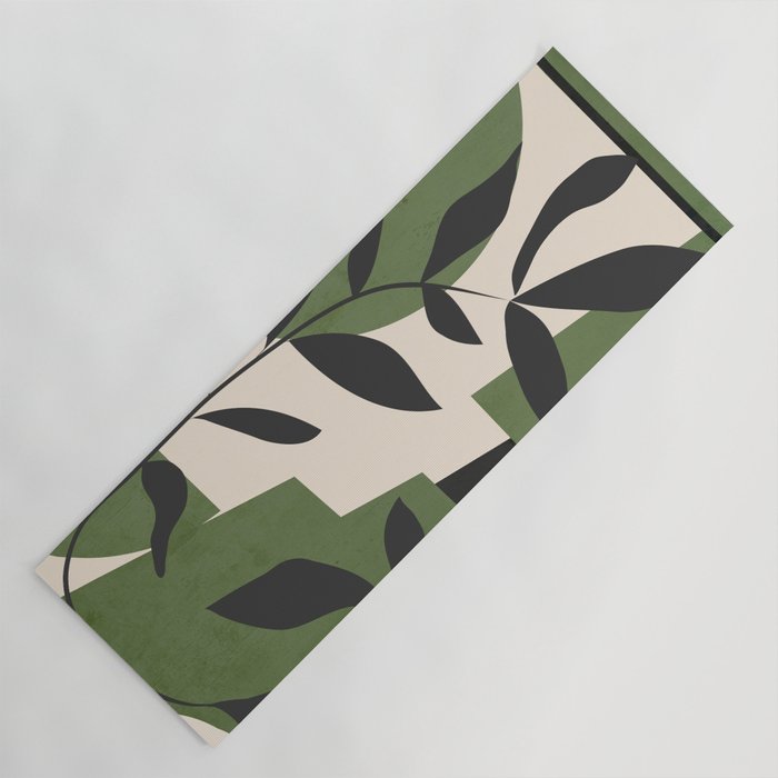 Abstract Foliage 5 Yoga Mat Gallery Image 1