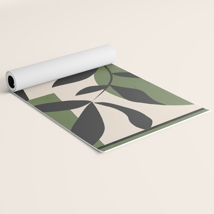Abstract Foliage 5 Yoga Mat Gallery Image 2