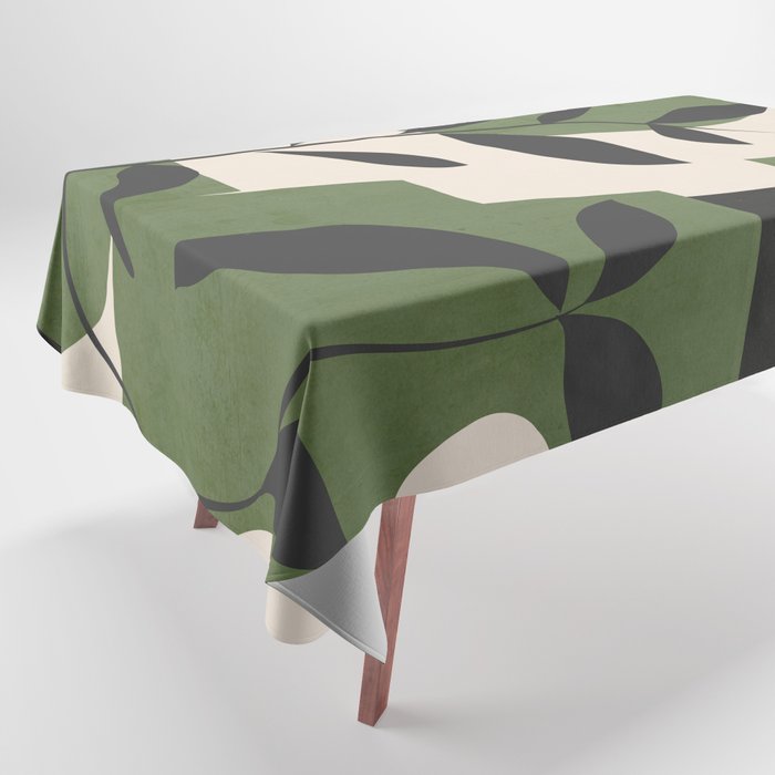 Abstract Foliage 5 Tablecloth Gallery Image 1