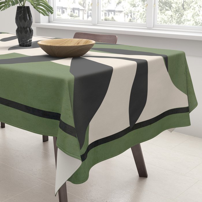 Abstract Foliage 5 Tablecloth Gallery Image 3