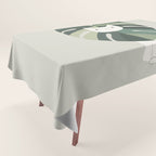 Cat an Plant 62: A Green Lion Tablecloth Gallery Image 1