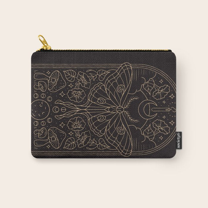 Moon Moth Carry All Pouch Gallery Image 1